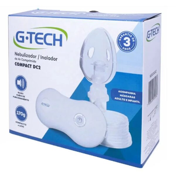 NEBULIZADOR/INALADOR DE AR COMP. DC2 - GTECH